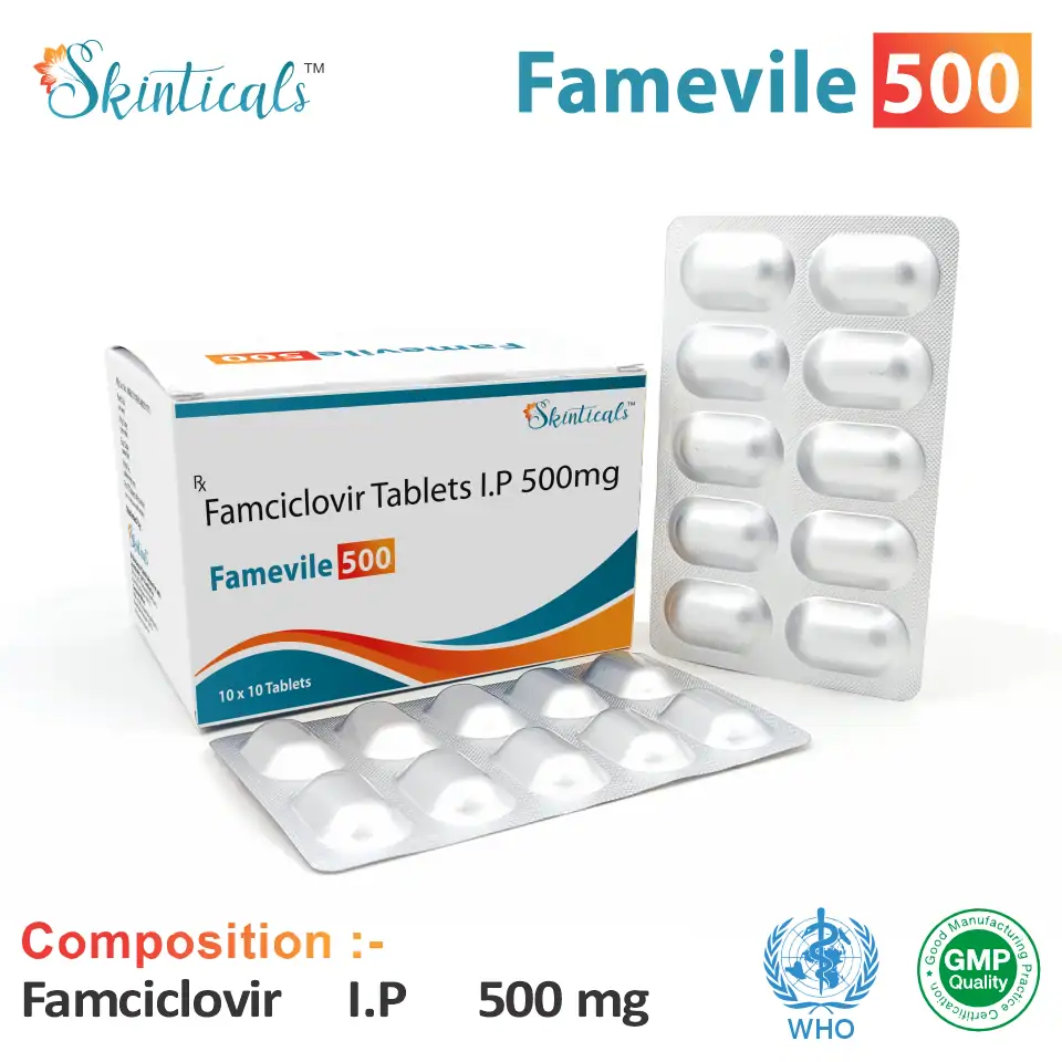 Famciclovir 500mg Tablet Supplier India